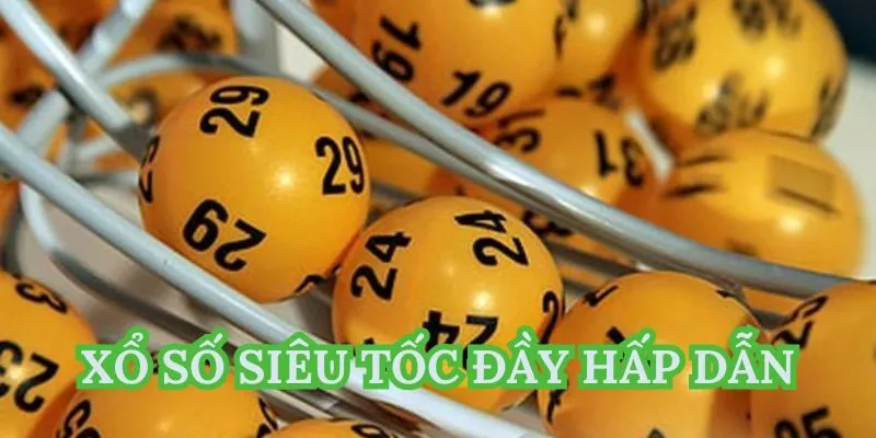 Xổ số siêu tốc đầy hấp dẫn